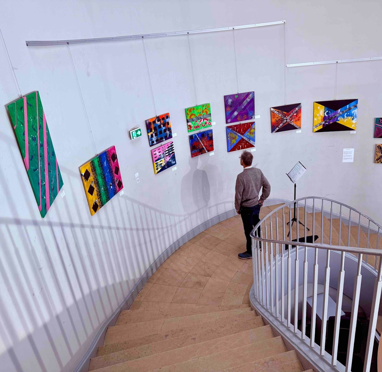 Affichage artistique de l'exposition Flowrenc3
